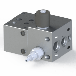 NG16 D07 4401–07–07–0–05 Bar Manifold Modular Sectional with SAE J1926-1 ORB Oring Boss port, ISO 11926-1, C16-2 Releif C16-2 Unloading valve Module